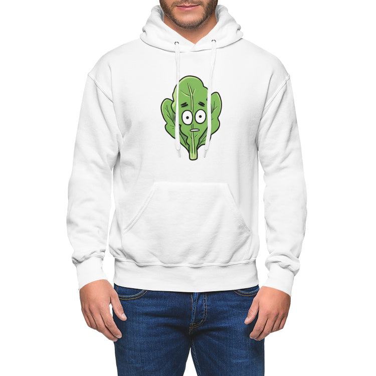 Surprised Leaf Hoodie – Veggie Vibes by Oddemy
